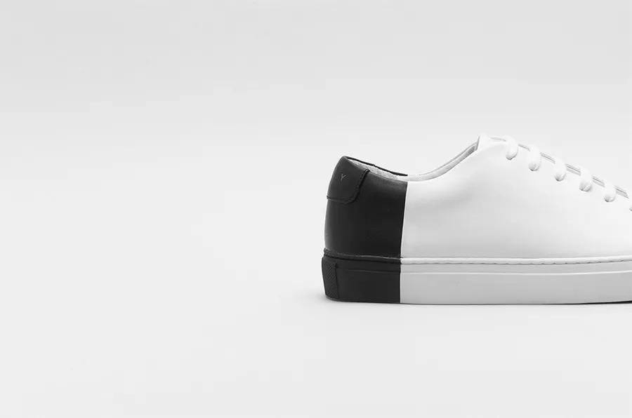 Shoe rebranding project showcasing modern sneaker design